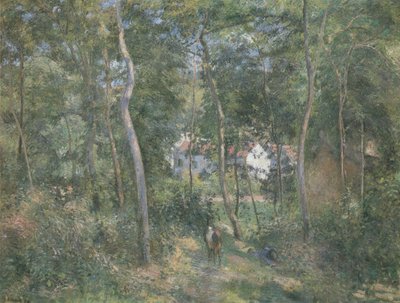 The Bottom of the Hermitage by Camille Jacob Pissarro